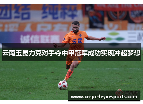 云南玉昆力克对手夺中甲冠军成功实现冲超梦想